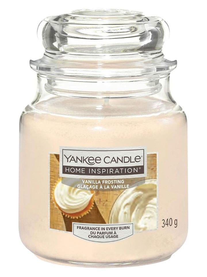 Yankee Candle Home Inspiration Świeca zapachowa "Vanilla Frosting" - 340 g rozmiar: onesize