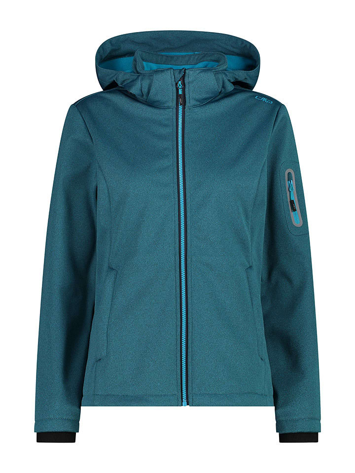 CMP Kurtka softshellowa w kolorze turkusowym rozmiar: 48