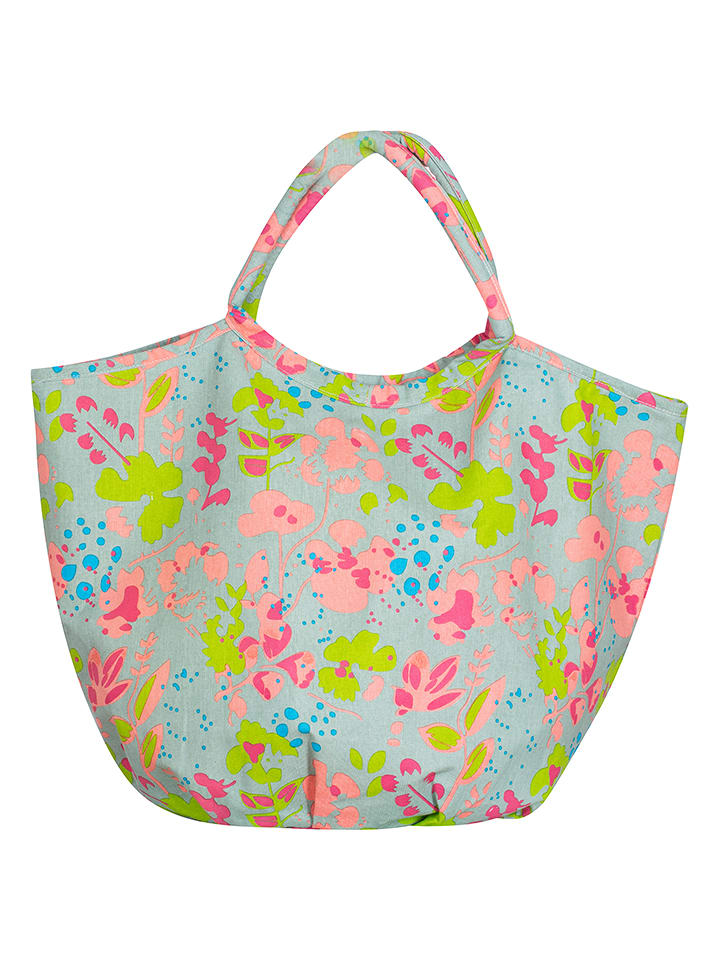 Overbeck and Friends Shopper bag "Viola" ze wzorem - 63 x 45 x 29 cm rozmiar: onesize