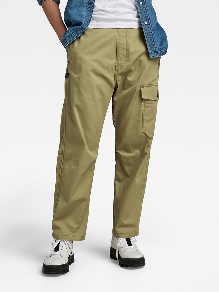 G-Star Bojówki w kolorze zielonym rozmiar: W32