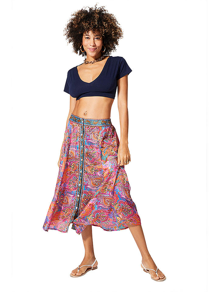 Aller Simplement Spódnica w kolorze fioletowym rozmiar: 34/36