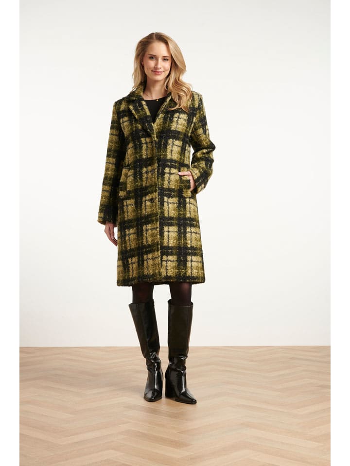 Smashed Lemon Płaszcz przejściowy w kolorze oliwkowo-czarnym rozmiar: 3XL