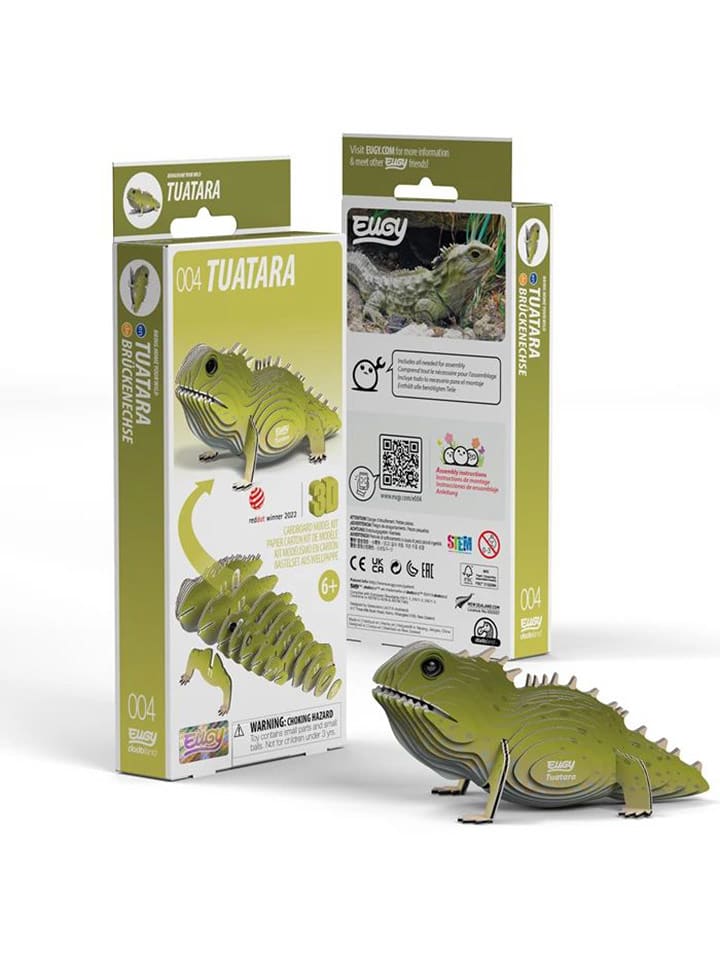 Eugy Zestaw 3D "Tuatara" do majsterkowania - 6+ rozmiar: onesize