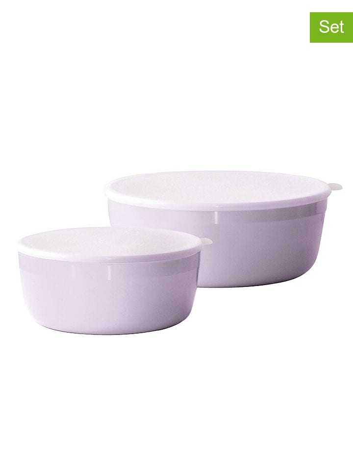 Sauter Pojemniki (2 szt.) w kolorze fioletowym na żywność rozmiar: onesize
