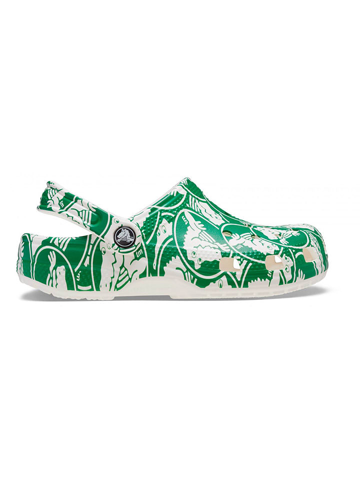 Crocs Chodaki "Classic" w kolorze zielonym rozmiar: 20/21