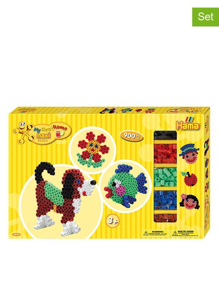 Hama Zestaw koralików maxi do prasowanek - 3+ rozmiar: onesize