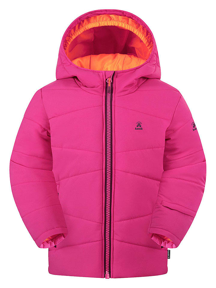 Kamik Kurtka zimowa w kolorze różowym rozmiar: 116