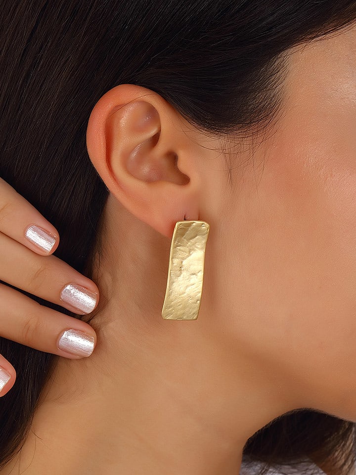 Nakkash Pozłacane kolczyki-wkrętki rozmiar: onesize