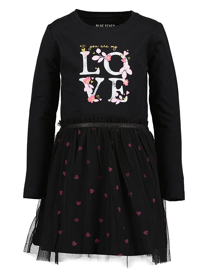 Blue Seven Sukienka w kolorze czarnym rozmiar: 92