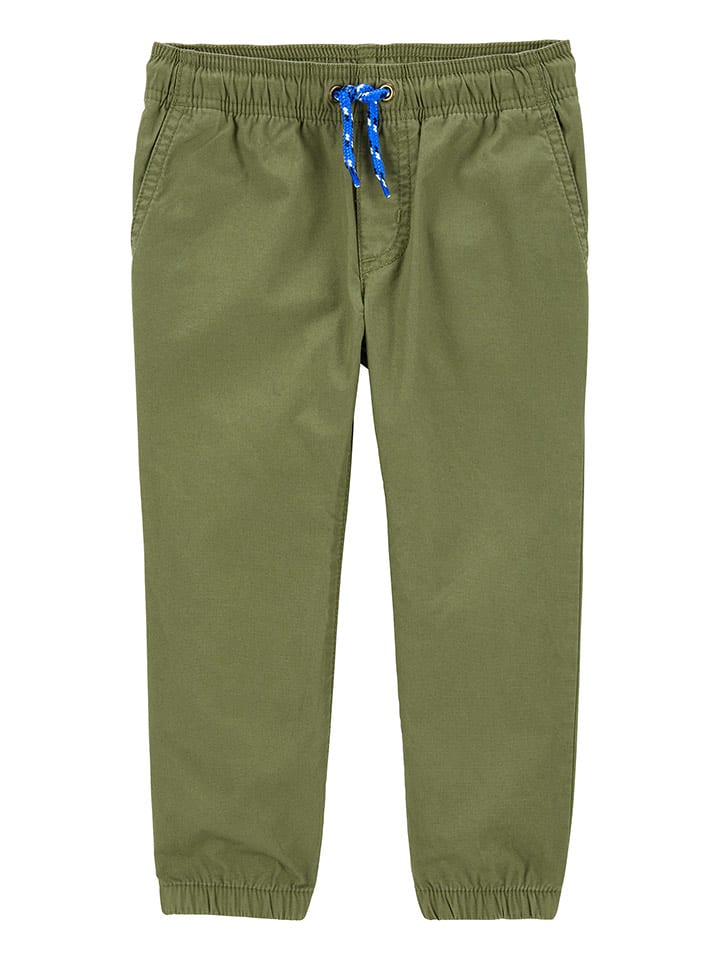 carter's Jegginsy w kolorze khaki rozmiar: 86