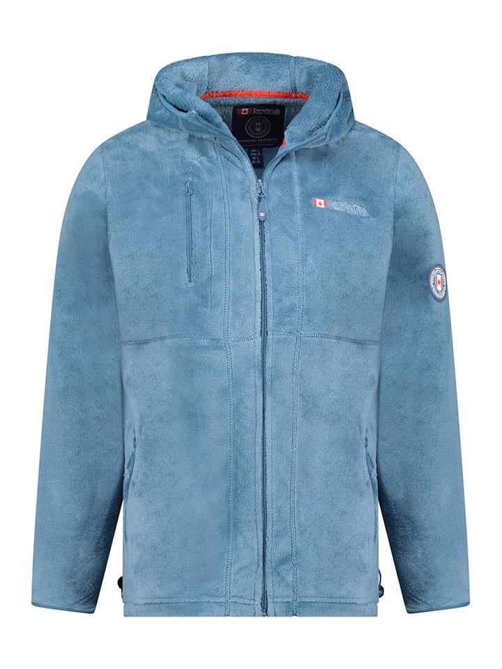 Canadian Peak Kurtka polarowa "Uploadeak" w kolorze błękitnym rozmiar: XL