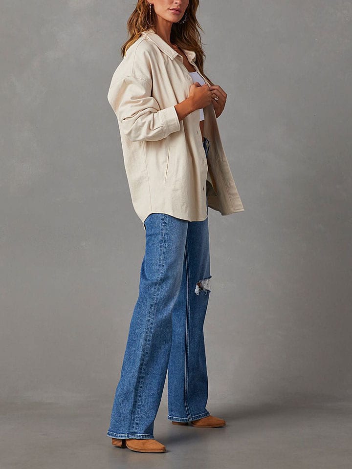 Milan Kiss Koszula w kolorze kremowym rozmiar: M