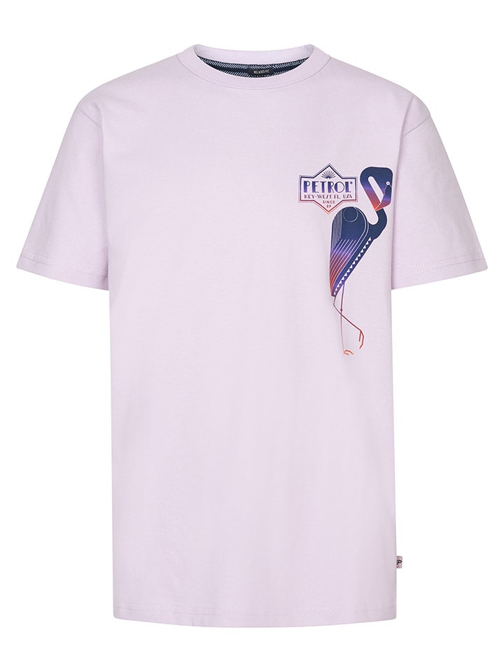 Petrol Industries Koszulka w kolorze fioletowym ze wzorem rozmiar: 164