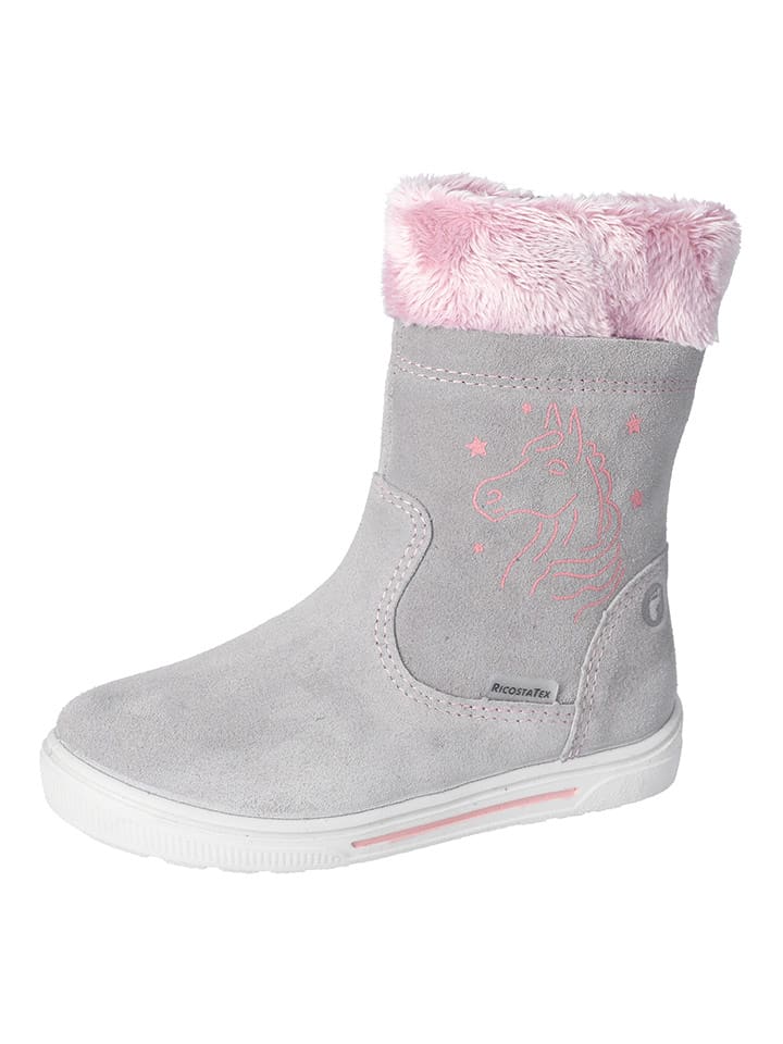 Ricosta Śniegowce "Susana-S" w kolorze szarym rozmiar: 34
