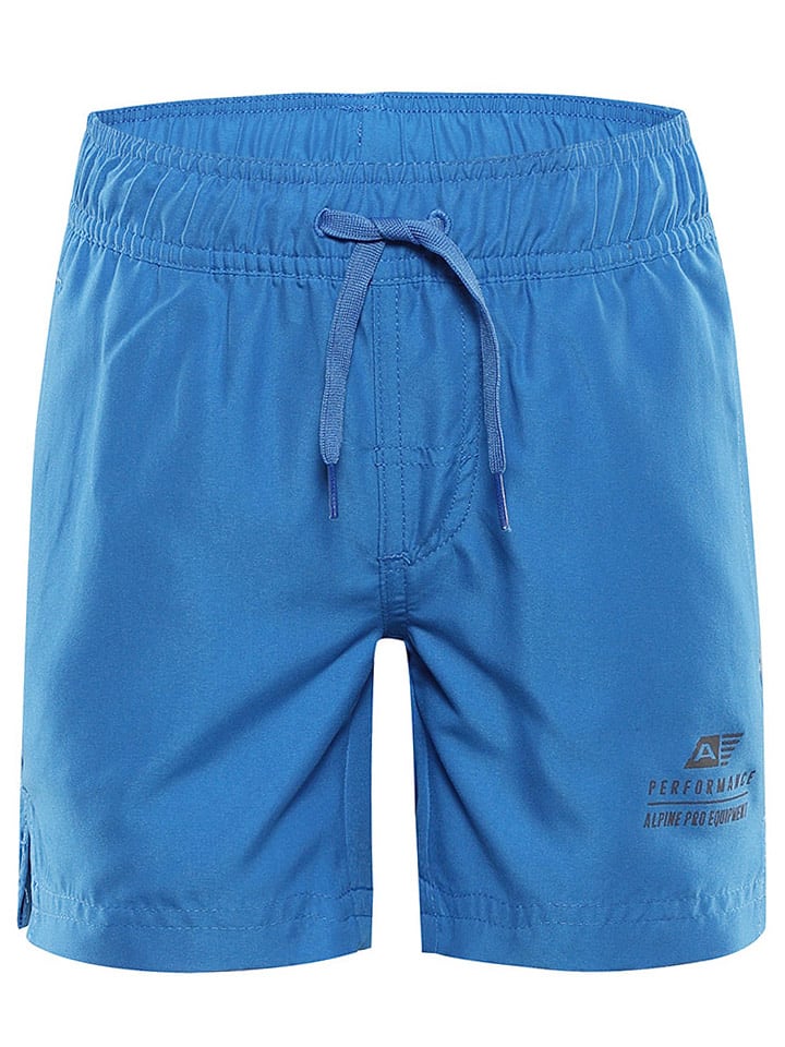 Alpine Pro Szorty funkcyjne "Quilo" w kolorze niebieskim rozmiar: 152/158