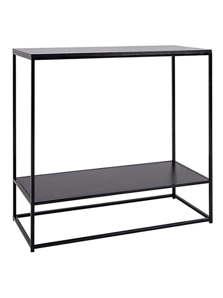 House Nordic Regał stojący w kolorze czarnym - 80 x 80 x 36 cm rozmiar: onesize