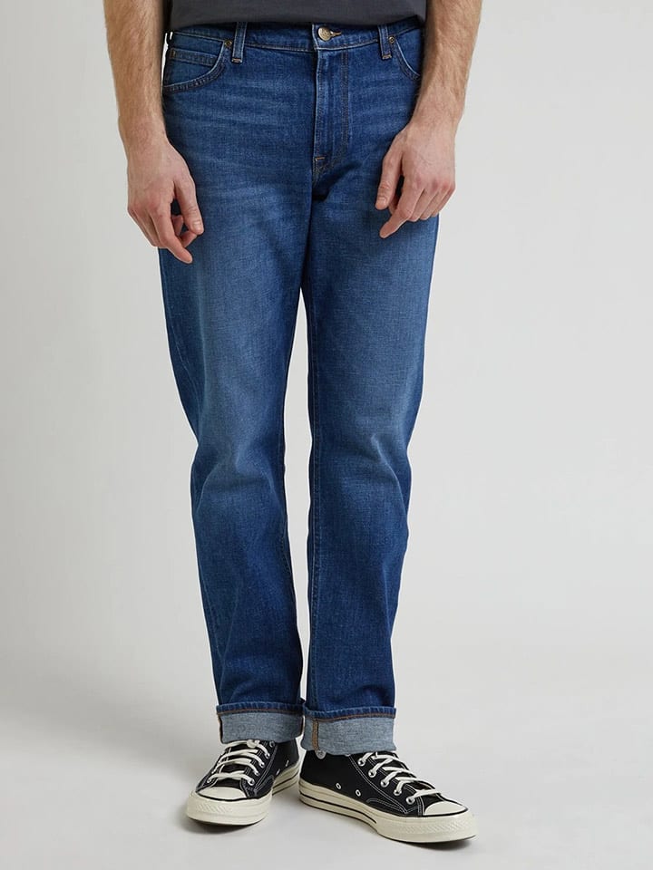 Lee Dżinsy - Regular fit - w kolorze niebieskim rozmiar: W32/L34