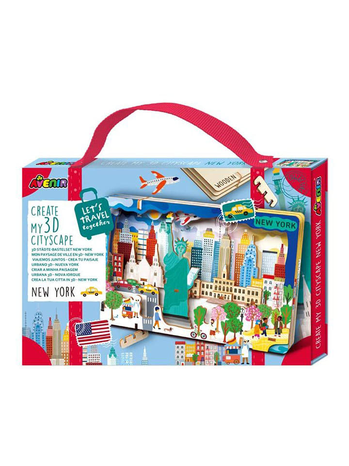Avenir Zestaw 3D "New York" do majsterkowania - 6+ rozmiar: onesize