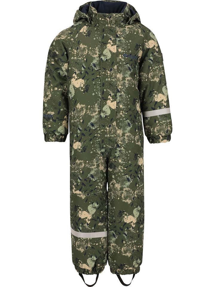 Zigzag Kombinezon zimowy "Tower" w kolorze zielonym rozmiar: 98/104