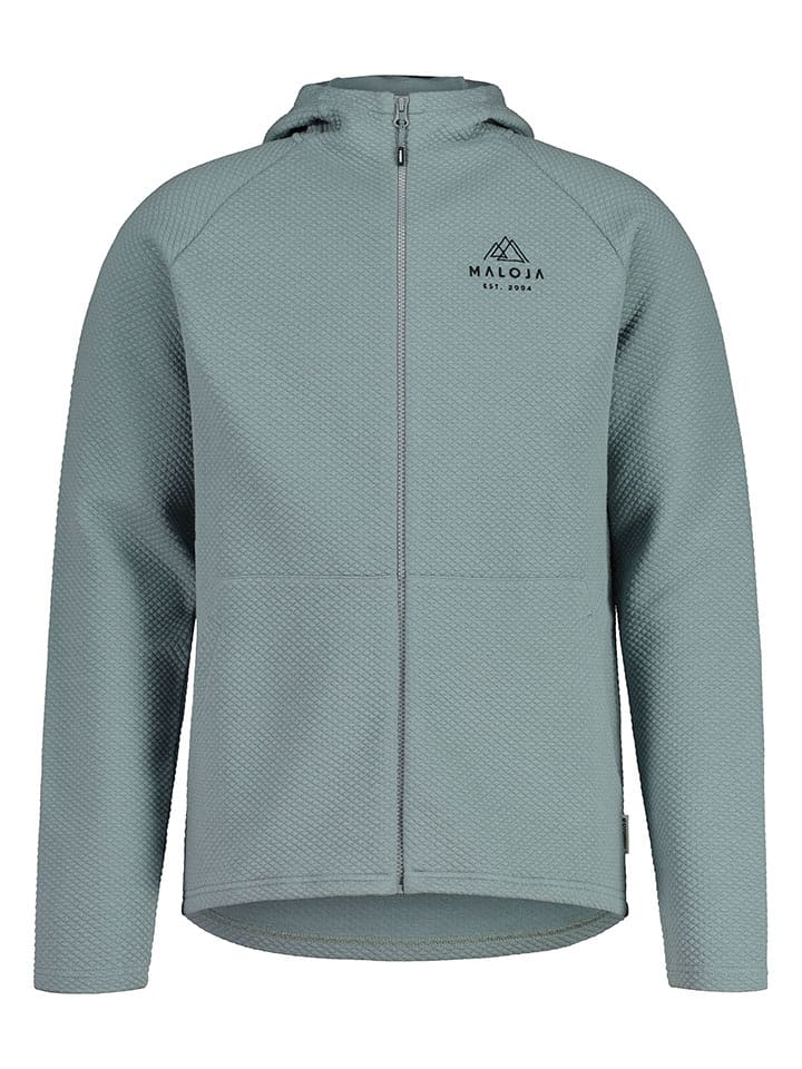 Maloja Bluza "PietroM." w kolorze szarozielonym rozmiar: XS