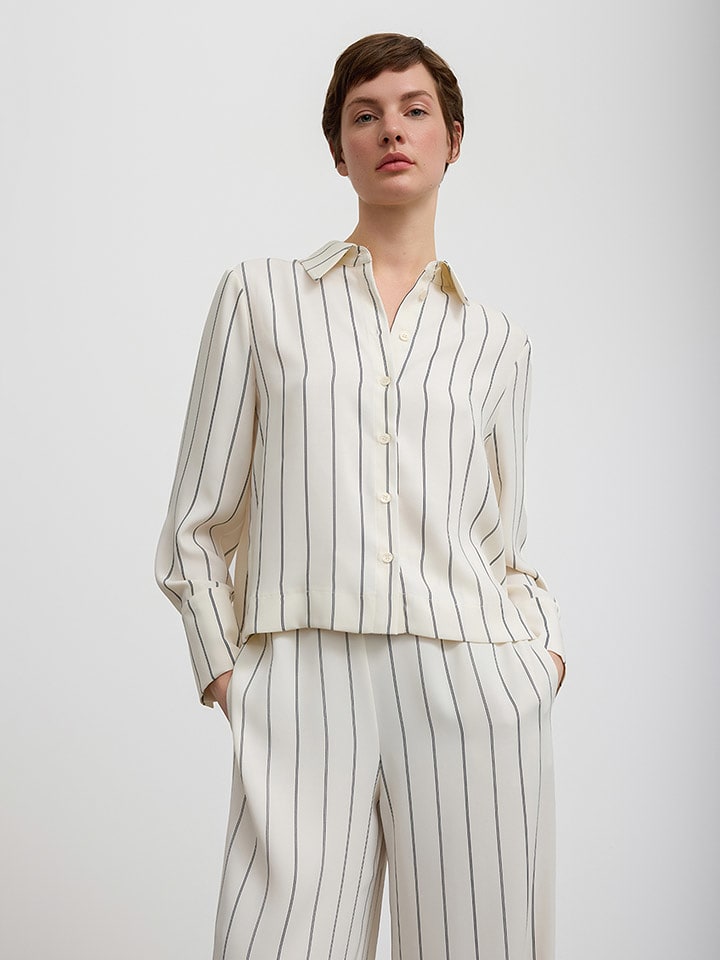 BGN Bluzka w kolorze kremowo-czarnym rozmiar: 36