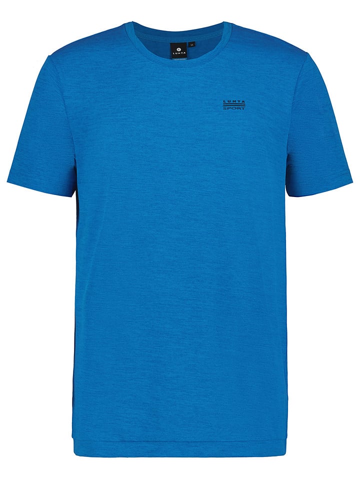 LUHTA Koszulka funkcyjna "Kivikko" w kolorze niebieskim rozmiar: L