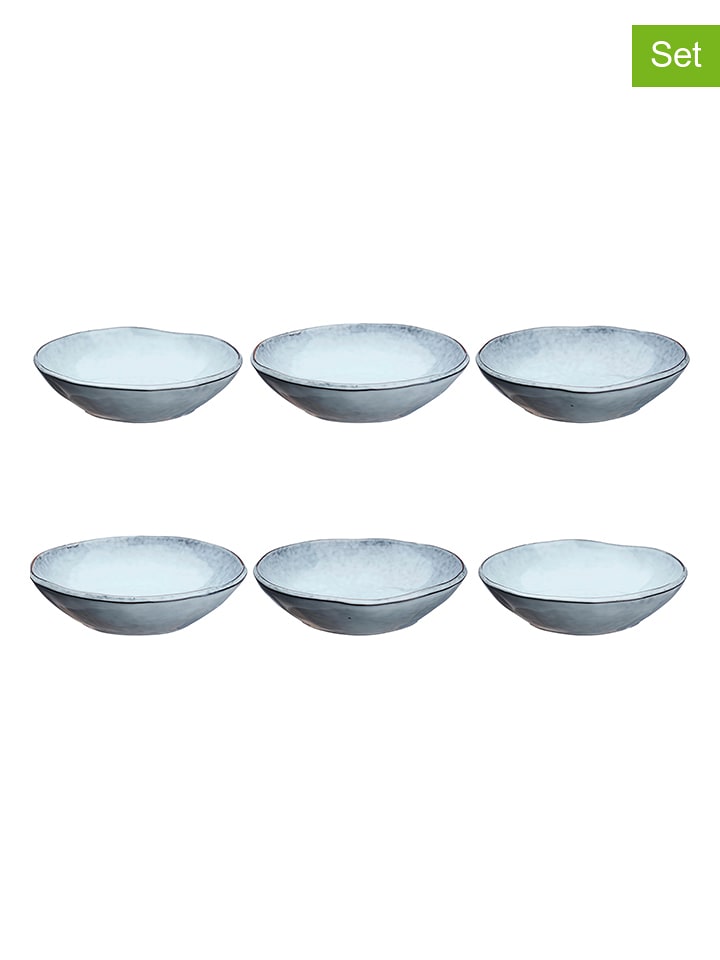 Björn Miski (6 szt.) "Cloud" w kolorze szarym - Ø 19 cm rozmiar: onesize