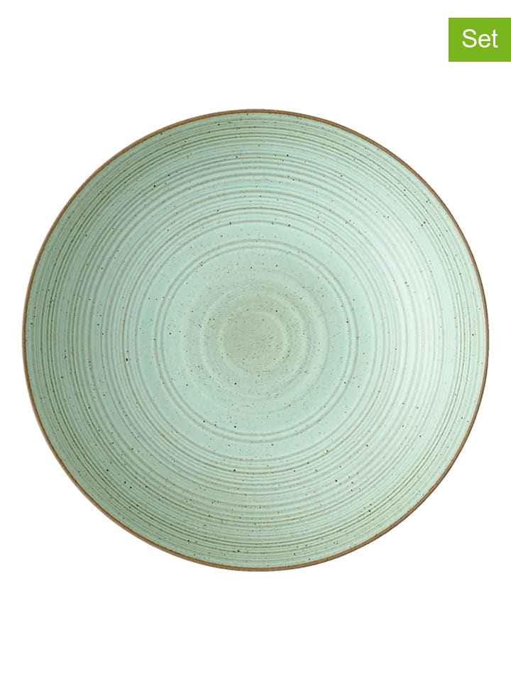 Thomas Talerze głębokie (6 szt.) w kolorze zielonym - wys. 5,2 x Ø 22,7 cm rozmiar: onesize