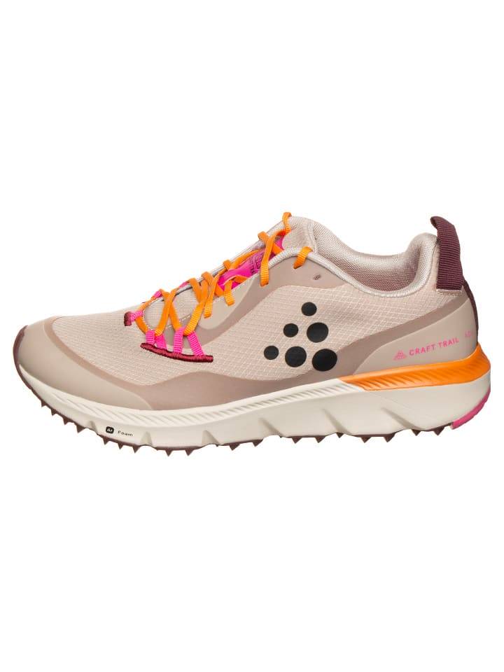 Craft Buty "ADV Nordic Trail" w kolorze beżowo-pomarańczowym do biegania rozmiar: 38 3/4