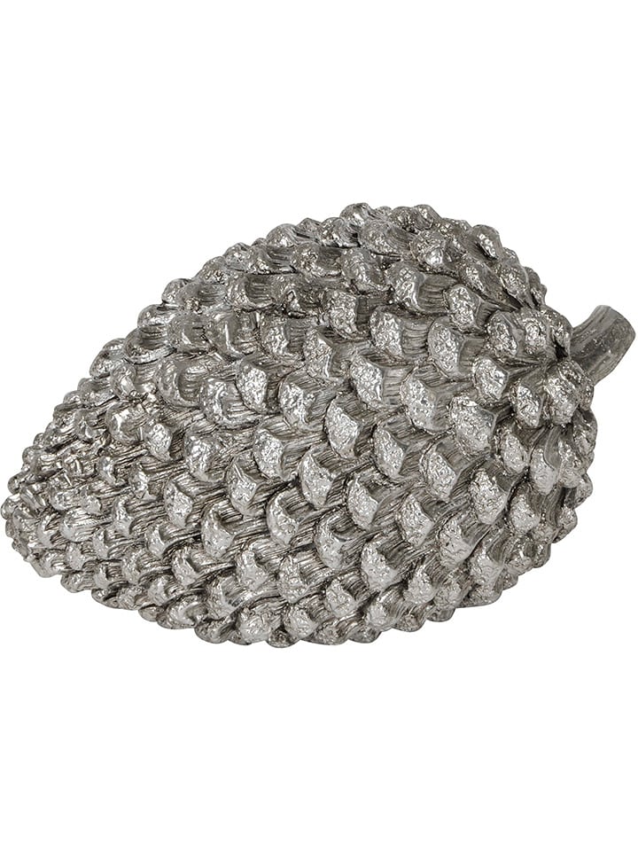 POSIWIO Figurka dekoracyjna "Cone" w kolorze szarym - 18,5 x 12 x 12 cm rozmiar: onesize