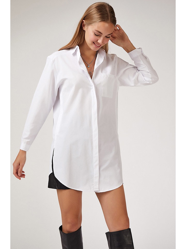 Happiness Istanbul Koszula w kolorze białym rozmiar: 42