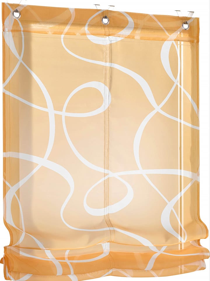 heine home Roleta w kolorze pomarańczowym rozmiar: 140x80 cm