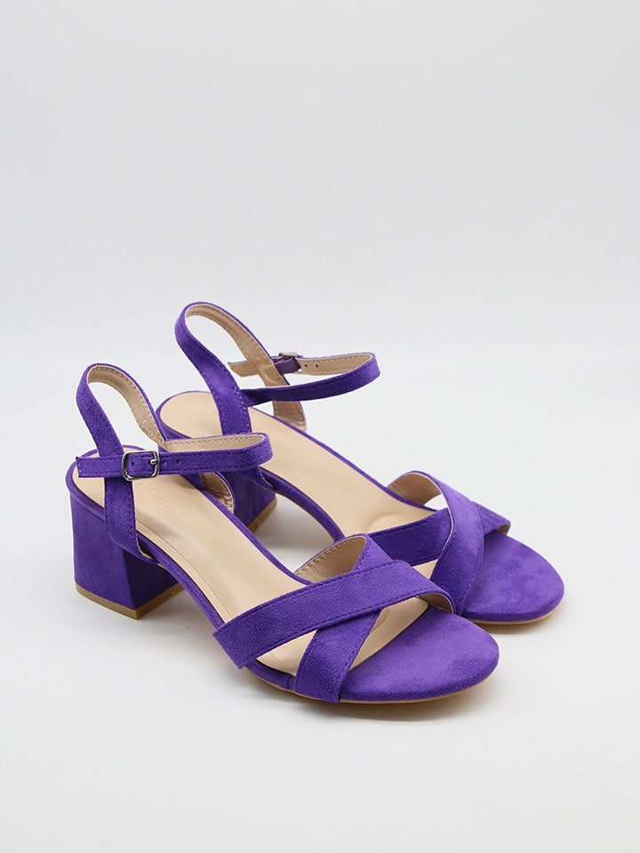 Bellucci Sandały w kolorze fioletowym rozmiar: 38