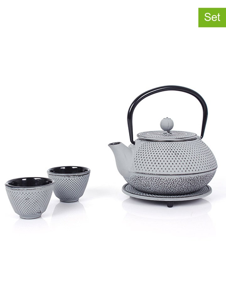 Echtwerk 4-częściowy zestaw w kolorze szarym do herbaty - 800 ml rozmiar: onesize