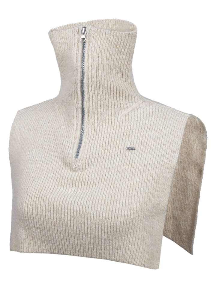 LUHTA Ocieplacz "Naaranoja" w kolorze kremowym na szyję i kark rozmiar: onesize