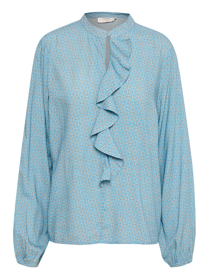 Cream Bluzka "Raya" w kolorze błękitnym rozmiar: 40