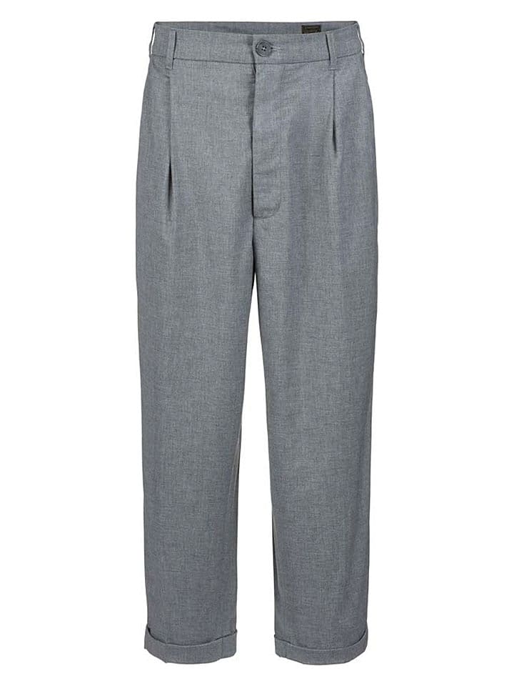 Herrlicher Spodnie chino "Richmond" w kolorze szarym rozmiar: W30