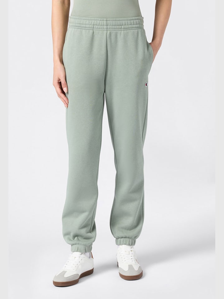 Champion Spodnie dresowe w kolorze zielonym rozmiar: XL