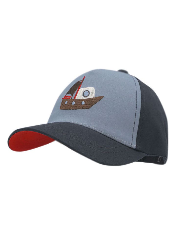 MaxiMo Czapka "Boat" w kolorze granatowo-błękitnym rozmiar: 47 cm