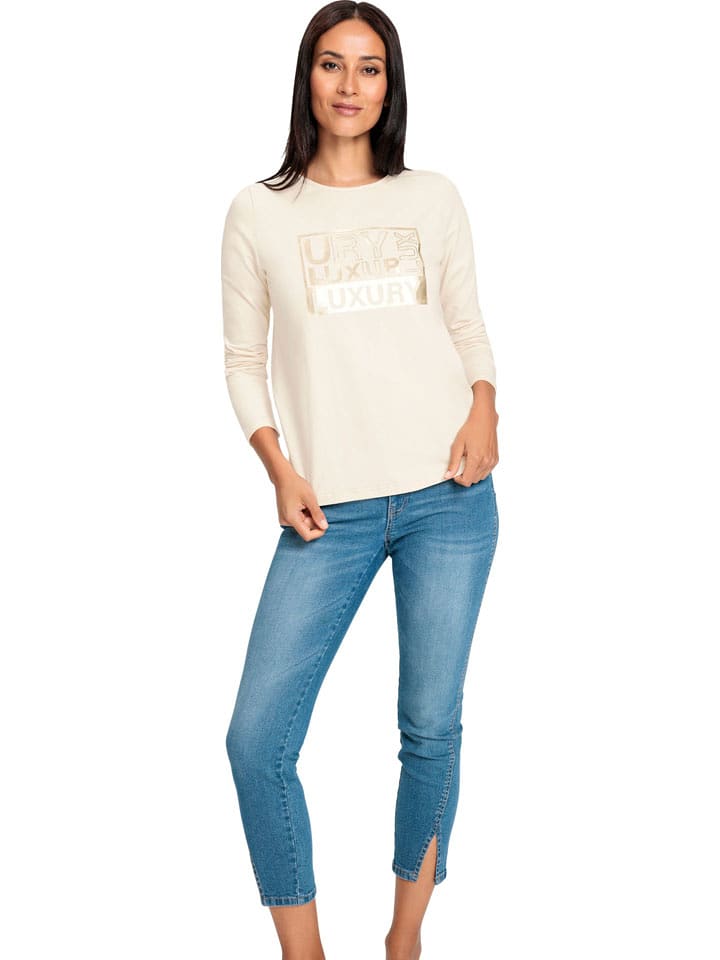 Heine Koszulka w kolorze kremowym rozmiar: 36