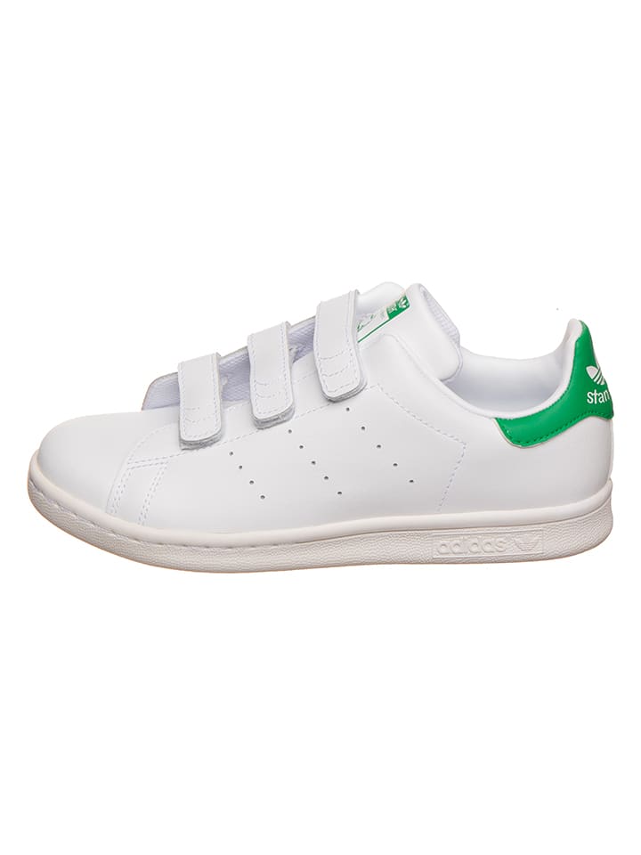 adidas Sneakersy "Stan Smith" w kolorze biało-zielonym rozmiar: 34