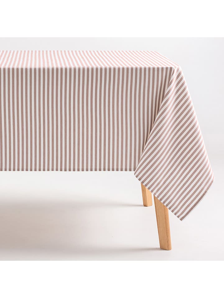 GAMUSI Obrus "Arenza" w kolorze łososiowym rozmiar: 160x300 cm