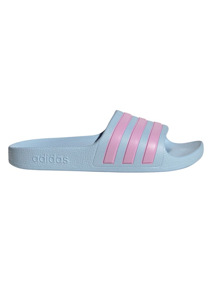 adidas Buty kąpielowe "Aqua" w kolorze błękitno-jasnoróżowym rozmiar: 30