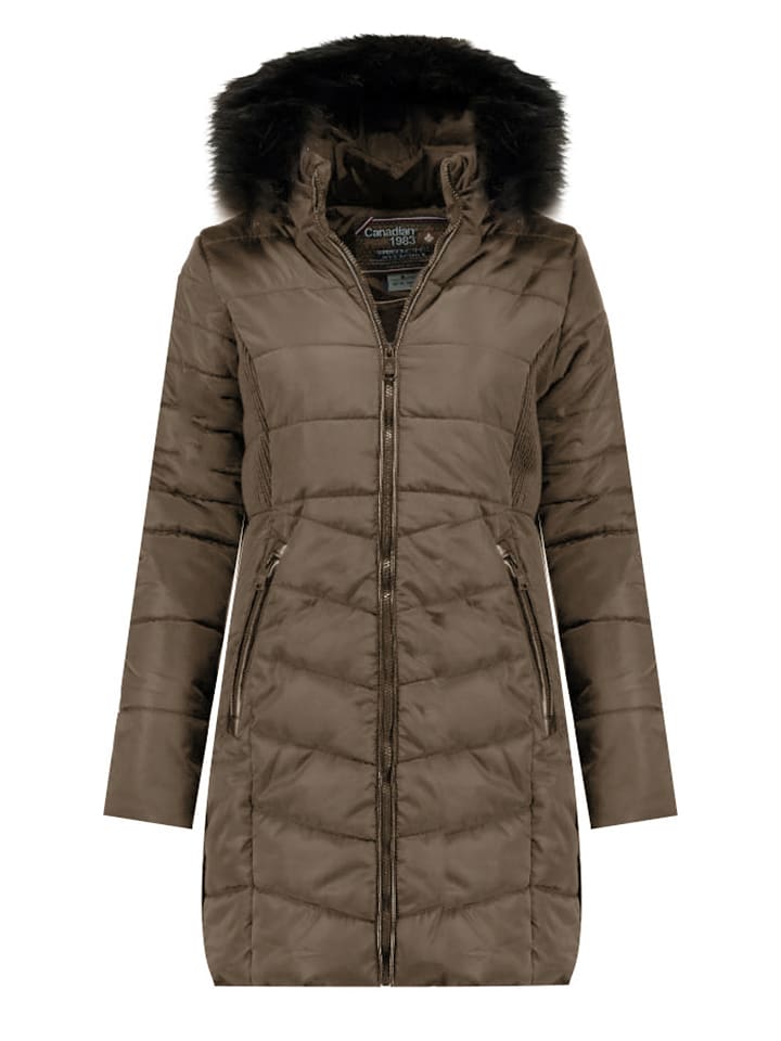 Canadian Peak Parka "Armonica" w kolorze beżowym rozmiar: XL