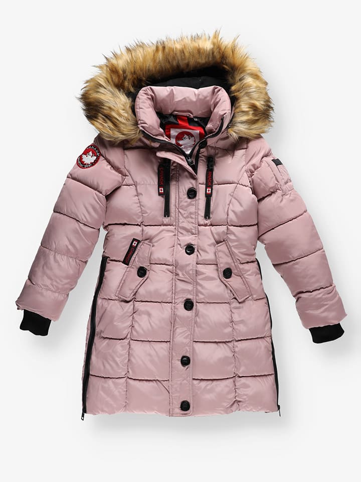 CANADA weather gear Parka w kolorze jasnoróżowym rozmiar: 158/164