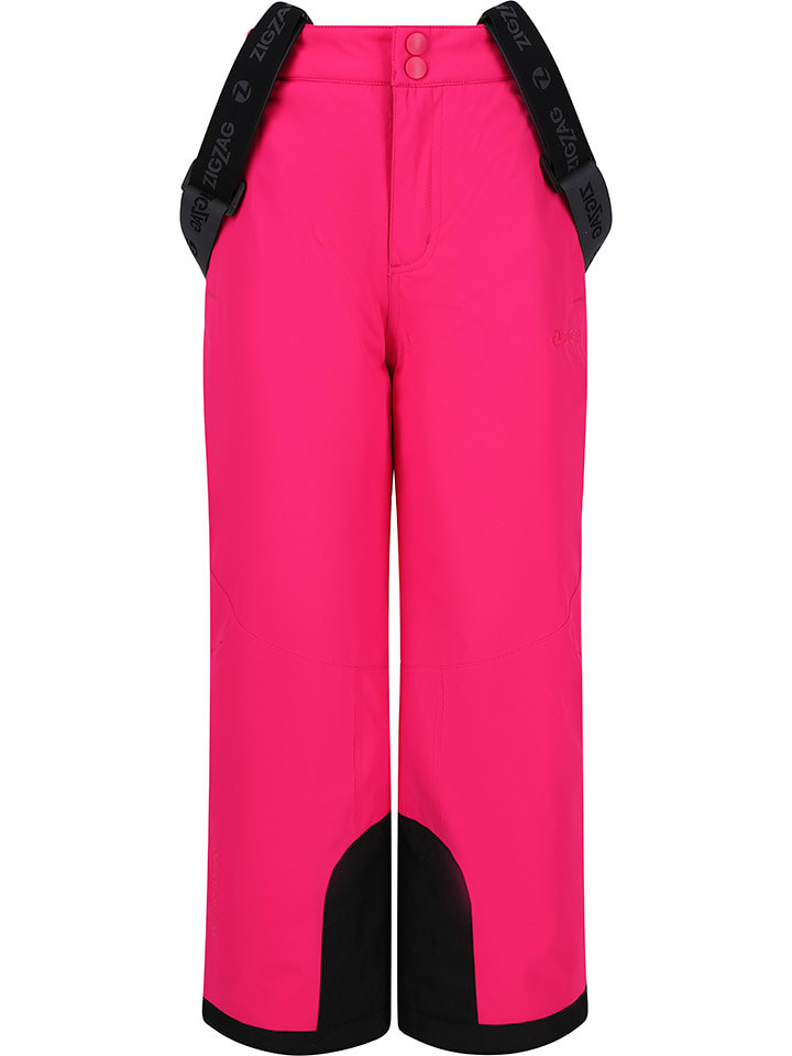 Zigzag Spodnie narciarskie "Provo" w kolorze różowym rozmiar: 152/158