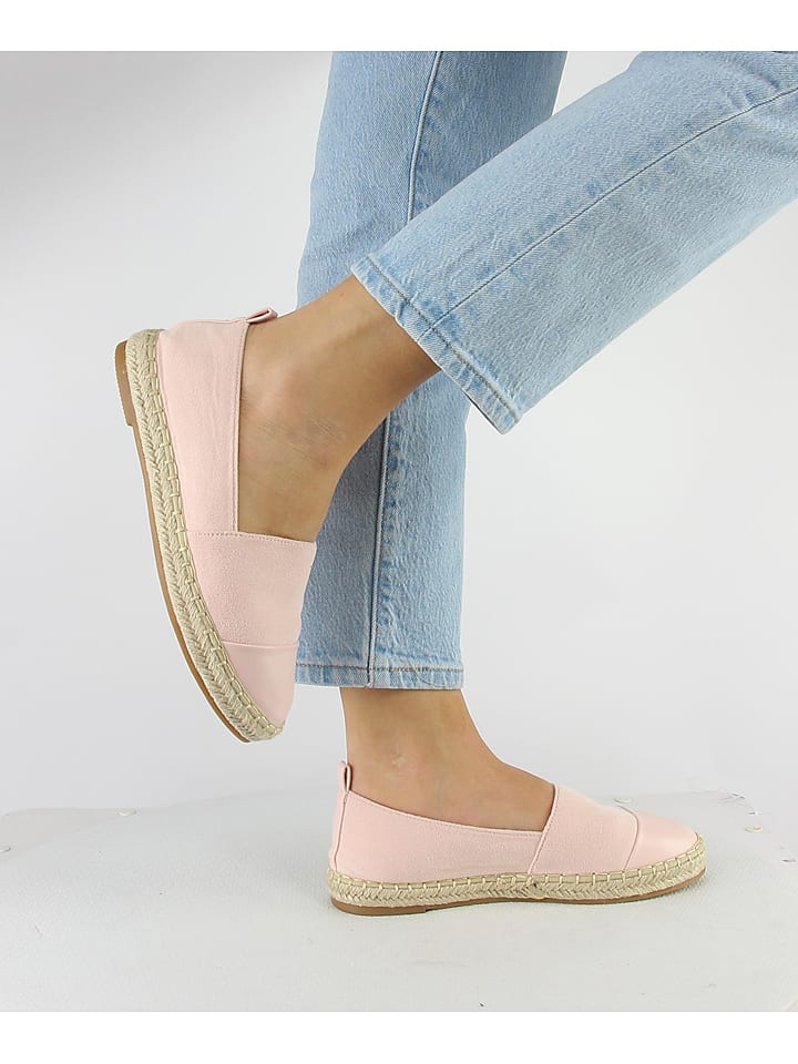 Foreverfolie Espadryle w kolorze jasnoróżowym rozmiar: 37