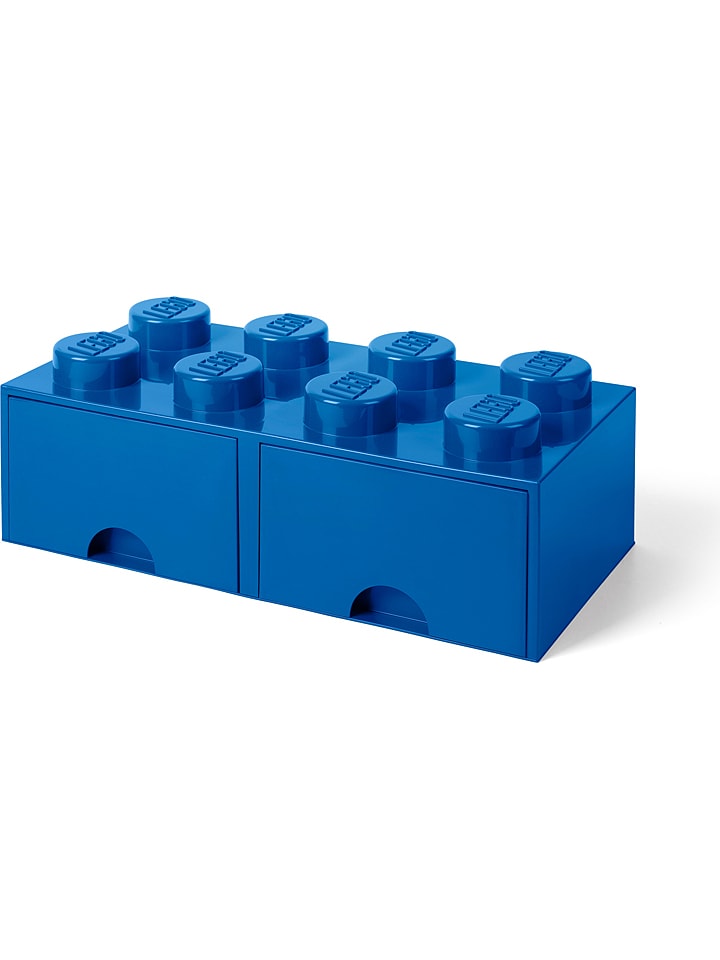 LEGO Pojemnik "Brick 8" w kolorze granatowym z szufladami - 50 x 18 x 25 cm rozmiar: onesize
