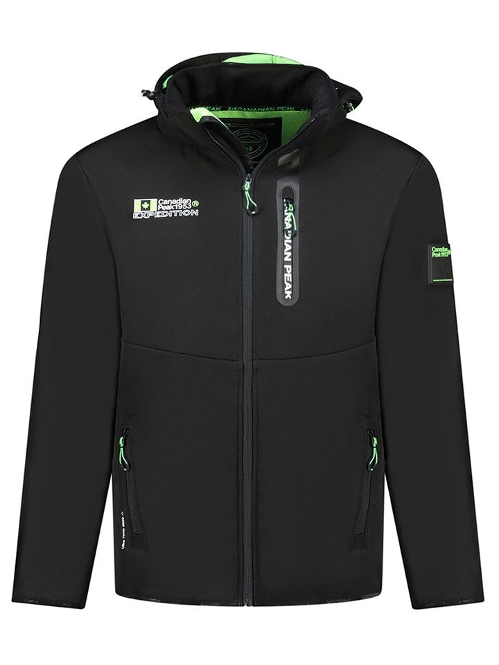 Canadian Peak Kurtka softshellowa "Toxiqueak" w kolorze czarnym rozmiar: L