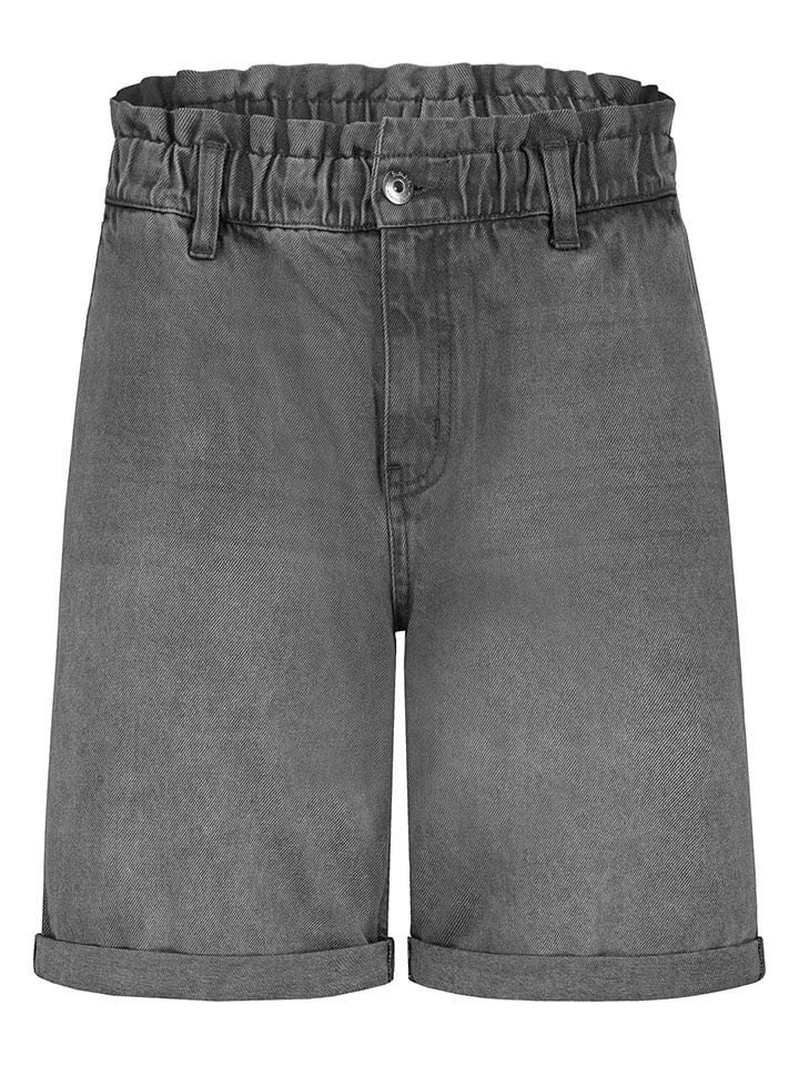 Sublevel Bermudy dżinsowe w kolorze szarym rozmiar: L